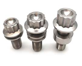 Commercially Pure Titanium 12-Point Flange Head Cap Screws