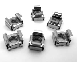 Stainless Steel A2-70 Rack Mount Nuts