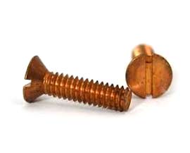 Ofc Copper Countersunk Bolts