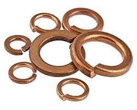 Oxygen Free Copper Spring Washer