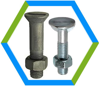 DIN 604 - Flat Countersunk Nip Bolts With Hex Nuts