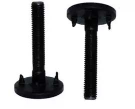 DIN 15237 elevator bolt with hex nut and washer