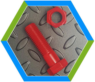 PTFE Fluorocarbon Coated A193 B7 Stud Bolt With 2h Nut