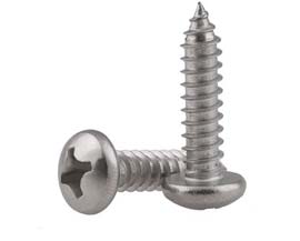 Stainless Steel 304 Pan Head Self Tapping Screws