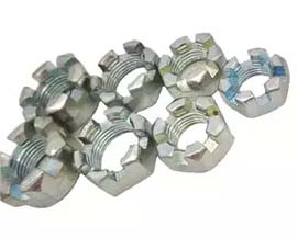 M16 DIN 935 Crown Nut
