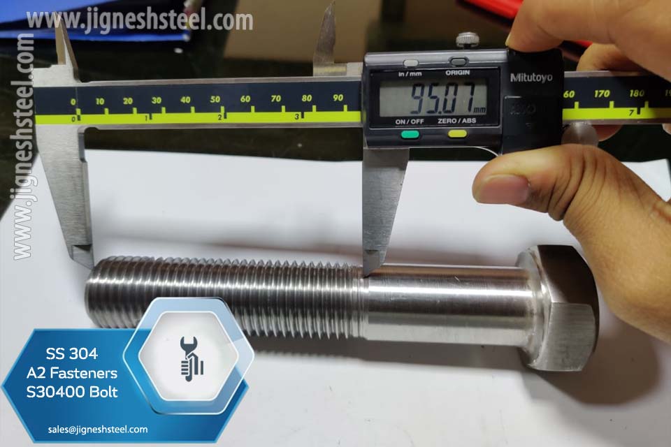 Stainless Steel 304 Bolts and Nuts