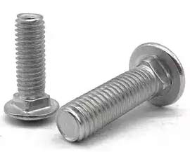 Polished Stainless Steel Carriage Bolts