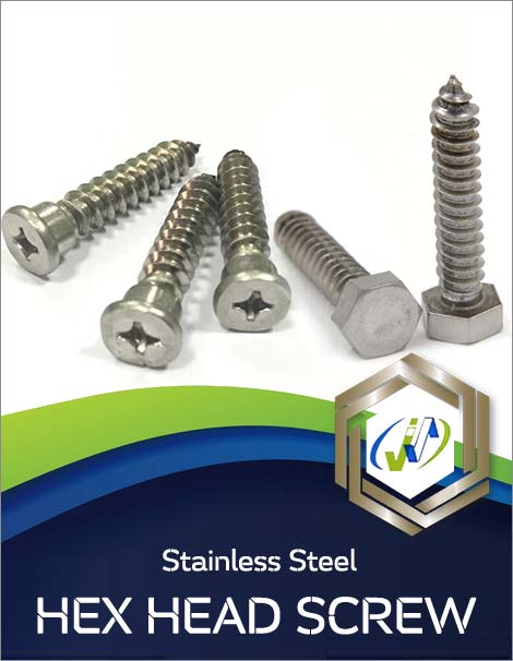 Stainless Steel Hex Head Screw