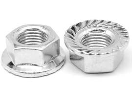 Stainless Steel Serrated Flange Nuts