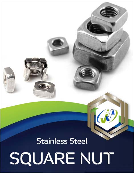 Stainless Steel Square Nut