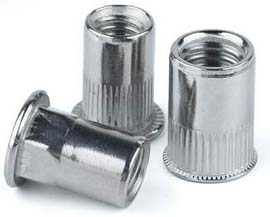Stainless Steel A2-70 Blind Weld Nut